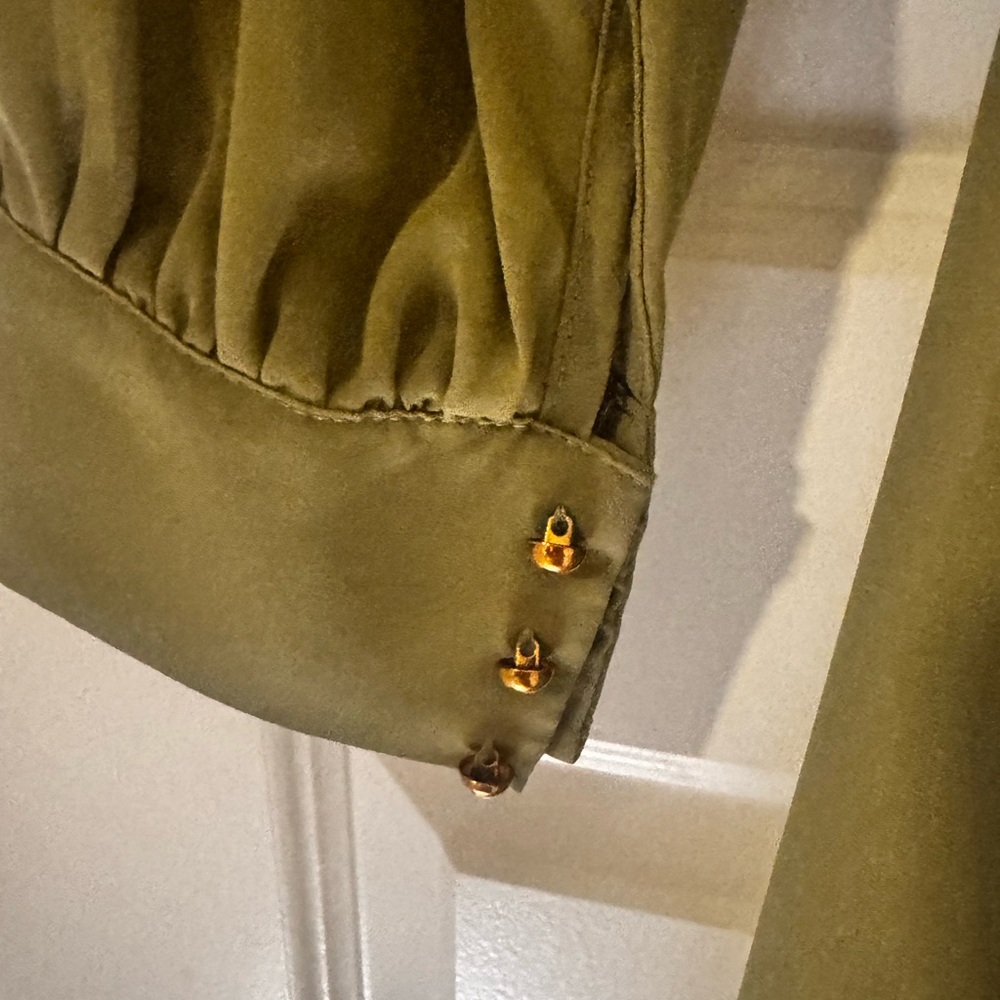 SOLD - Baltic Born Olive Long Sleeve Dress - Picture 11 of 11